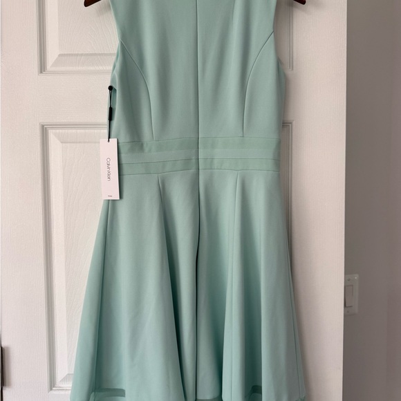 Calvin Klein Light Blue Midi Dress - Picture 10 of 12